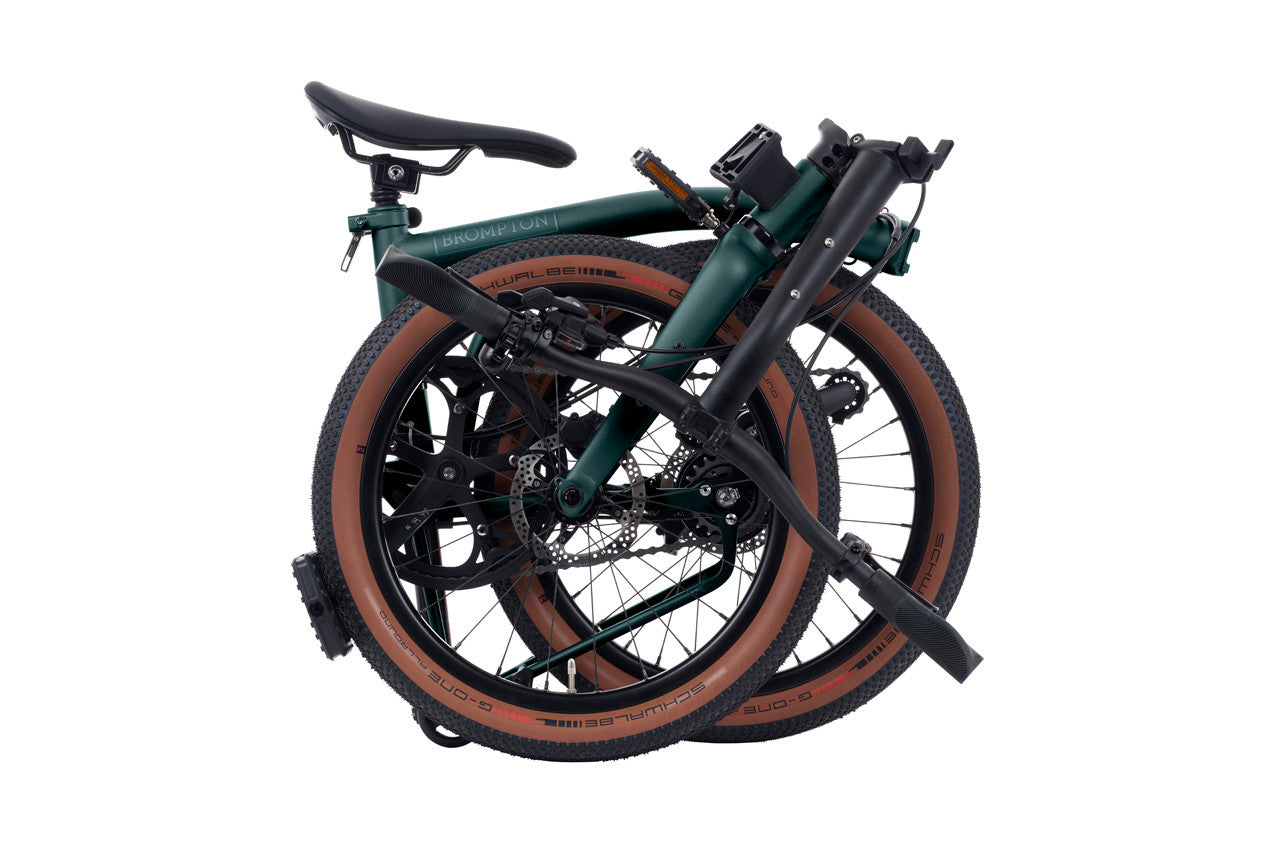 Brompton G Line 2026 Folding Bike with Rack & Mudguards
