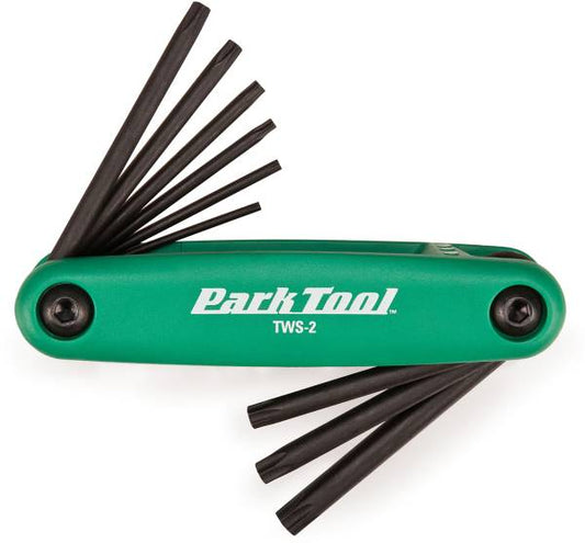 Park Tool TWS-2 Fold Up Star Shaped Wrench Set Multi Tool