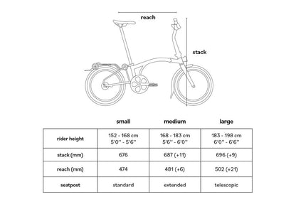 Brompton G Line 2025 Folding Bike with Rack & Mudguards