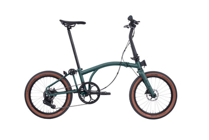 Brompton G Line 2025 Folding Bike with Rack & Mudguards