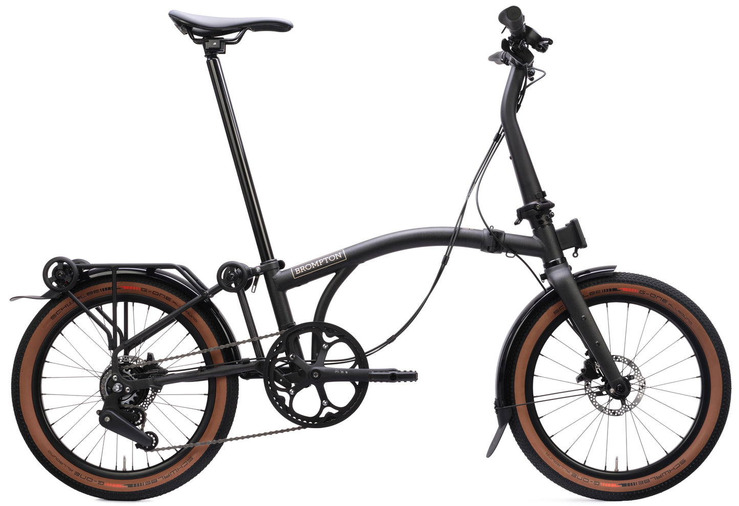 Brompton G Line 2026 Folding Bike with Rack & Mudguards