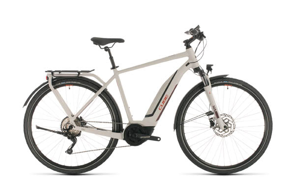 Cube Touring Hybrid Pro 500 2020 Electric Hybrid Bike - Grey