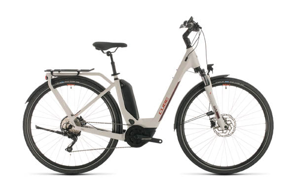 Cube Touring Hybrid Pro 500 Easy Entry 2020 Electric Hybrid Bike - Grey