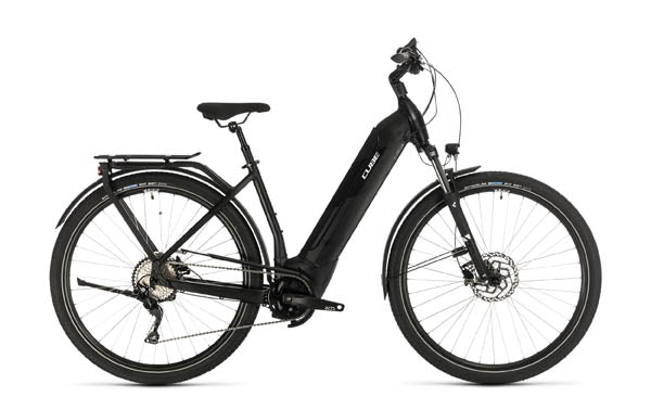 Cube Kathmandu Hybrid Pro 625 Easy Entry 2020 Electric Hybrid Bike - Black