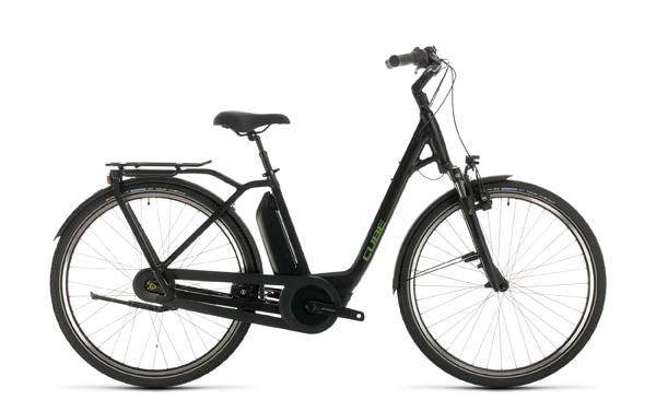 Cube Town Hybrid Pro 500 Easy Entry 2020 Electric Hybrid Bike - Black