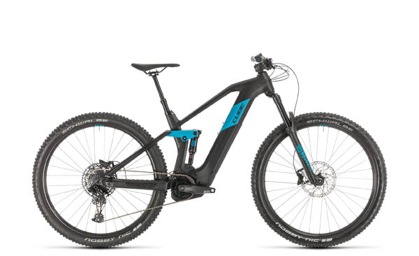 Cube Stereo Hybrid 140 HPC Race 625 2020 Electric Mountain Bike - Blue