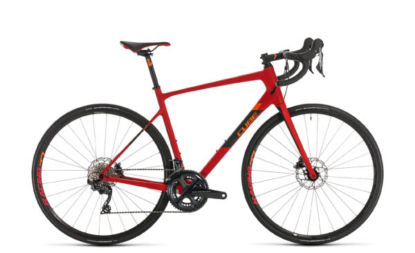 Cube Attain GTC SL 2020 Road Bike - Red