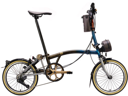 Brompton C Line 50th Anniversary Mid Rise Bar 2025 Limited Edition Folding Bike