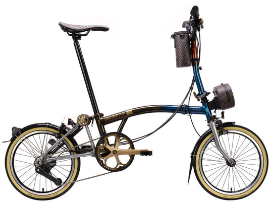 Brompton C Line 50th Anniversary Mid Rise Bar 2025 Limited Edition Folding Bike