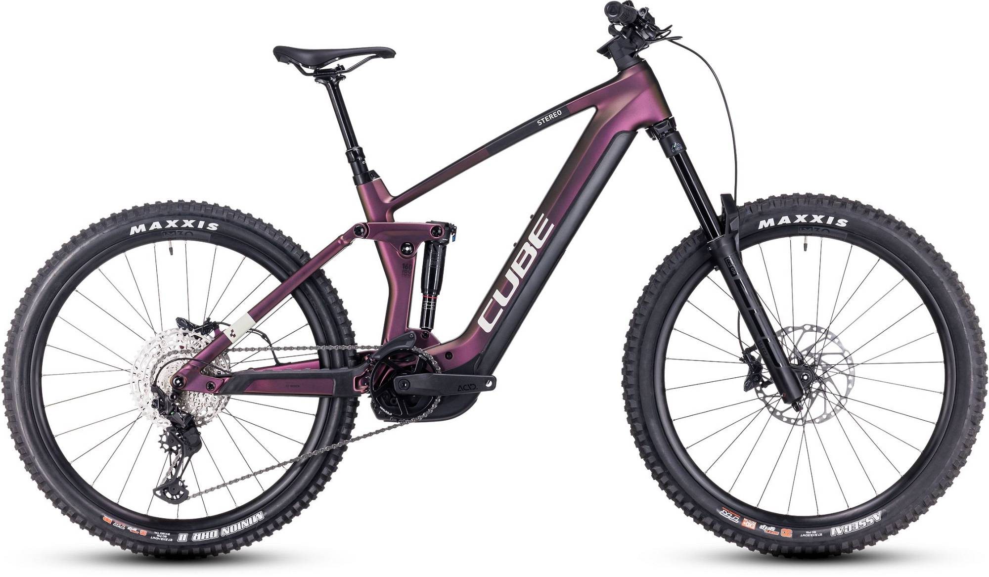 Cube Stereo Hybrid 160 HPC SLX 750 27.5 2023 Electric Mountain Bike at Dales Cycles Glasgow