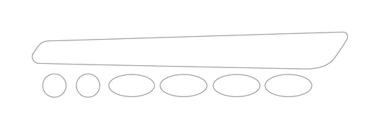 BBB BBP BikeSkin Frame Protector Set
