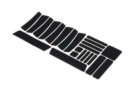 BBB BBP-71 MultiVis 3M Reflective Frame Sticker Set