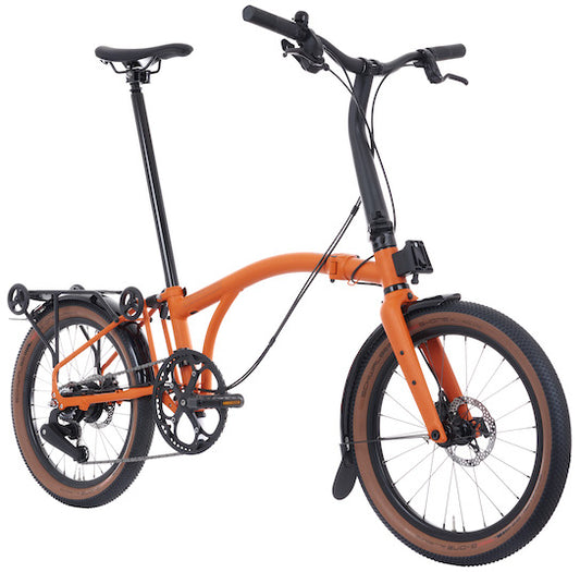 Brompton G Line 2025 Folding Bike with Rack & Mudguards