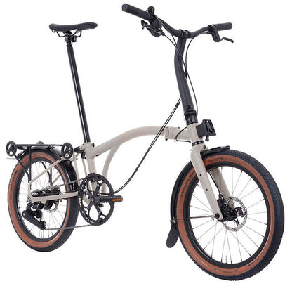 Brompton G Line 2025 Folding Bike with Rack & Mudguards