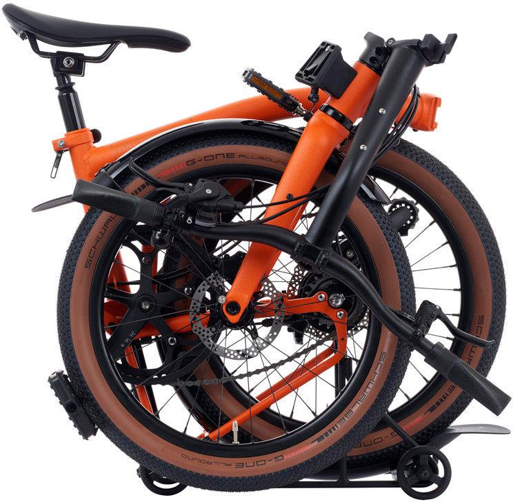 Brompton G Line 2025 Folding Bike with Rack & Mudguards