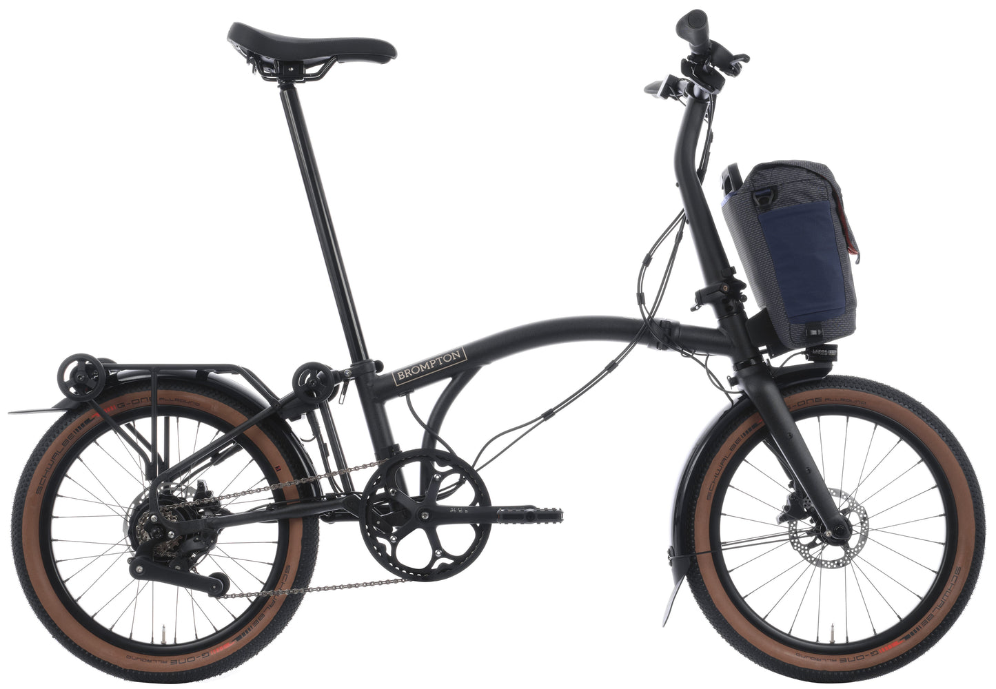 Brompton Electric G Line 2026 Folding Bike with Rack & Mudguards