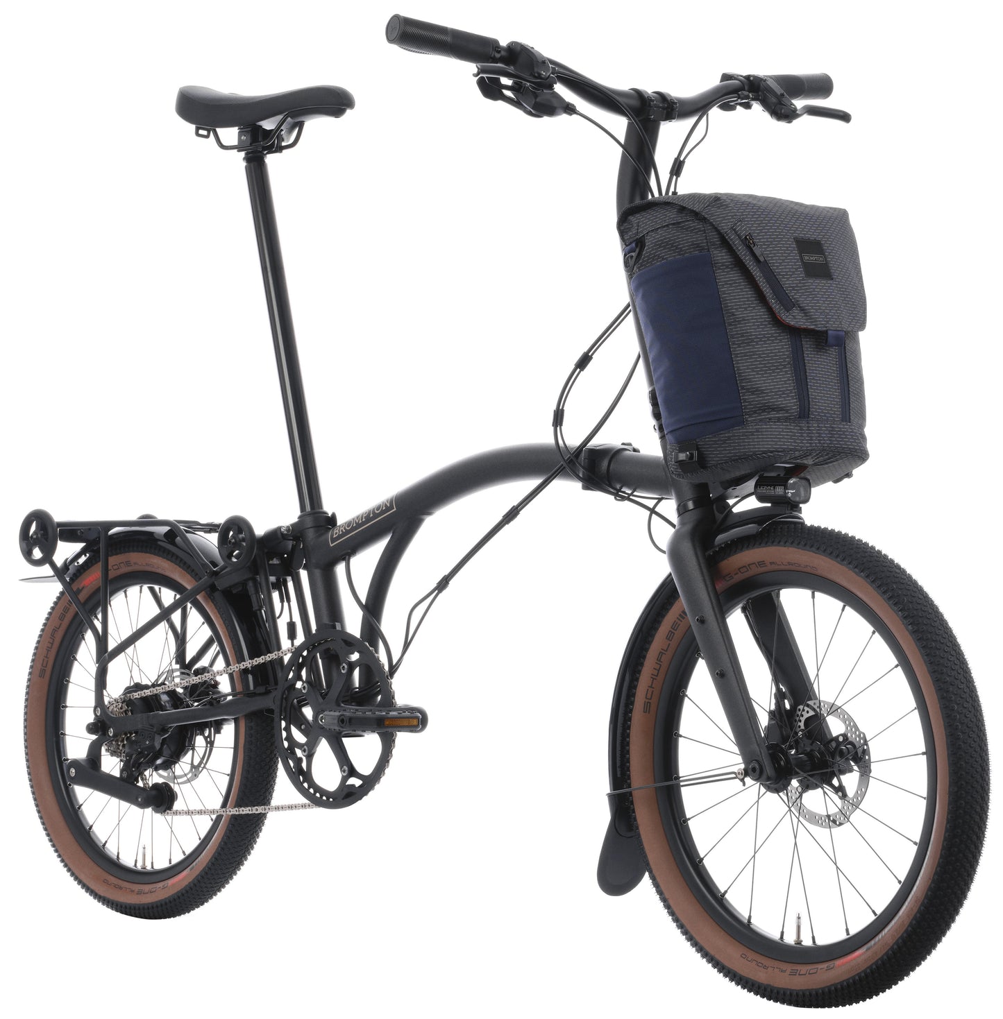 Brompton Electric G Line 2026 Folding Bike with Rack & Mudguards