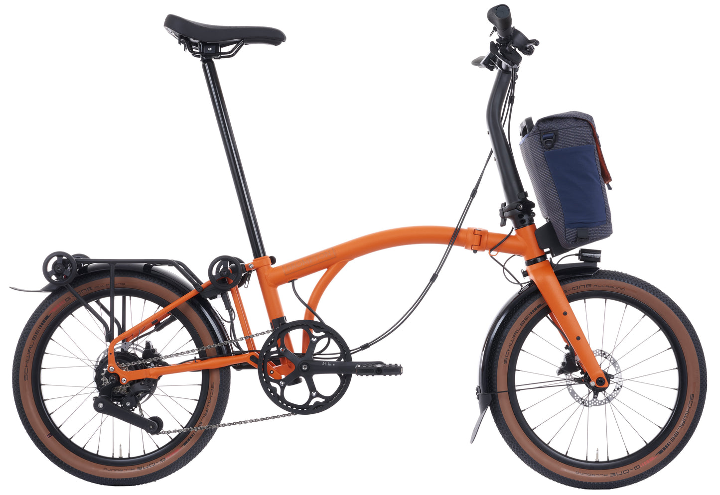 Brompton Electric G Line 2026 Folding Bike with Rack & Mudguards