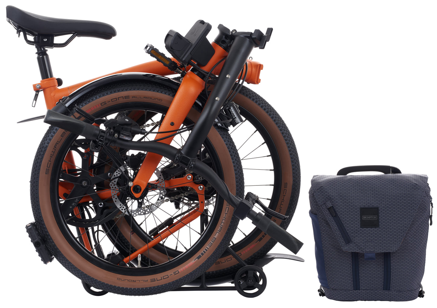 Brompton Electric G Line 2026 Folding Bike with Rack & Mudguards