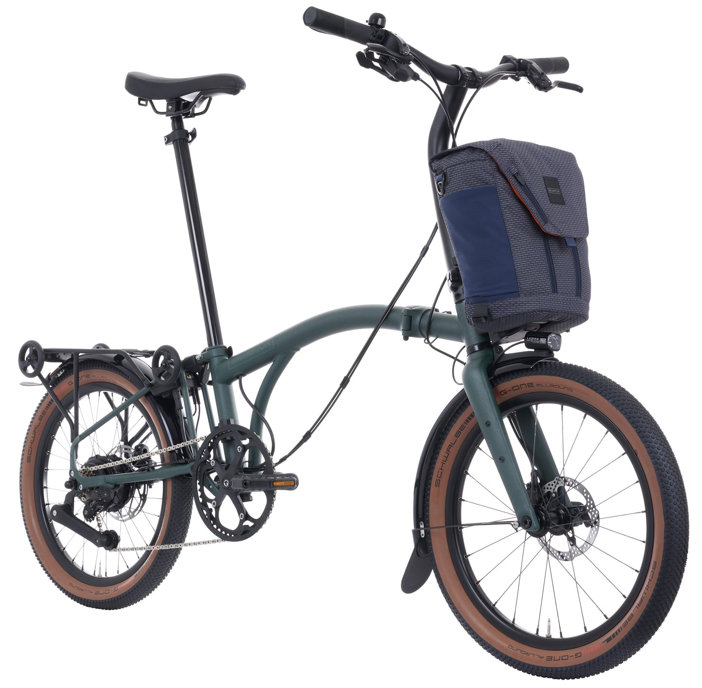 Brompton Electric G Line 2026 Folding Bike with Rack & Mudguards