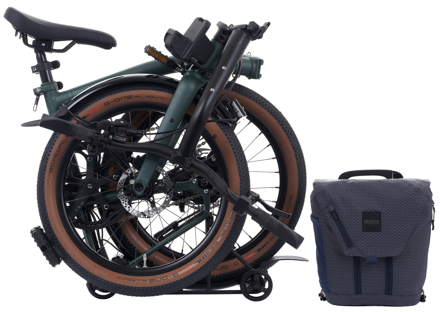 Brompton Electric G Line 2026 Folding Bike with Rack & Mudguards