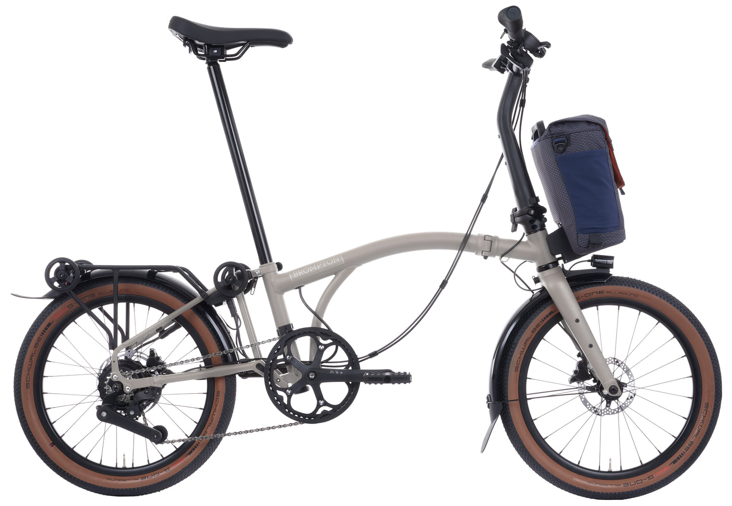 Brompton Electric G Line 2026 Folding Bike with Rack & Mudguards