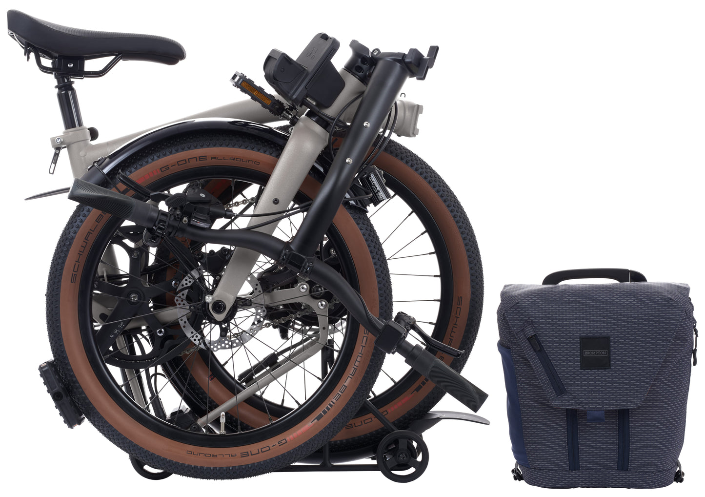 Brompton Electric G Line 2026 Folding Bike with Rack & Mudguards