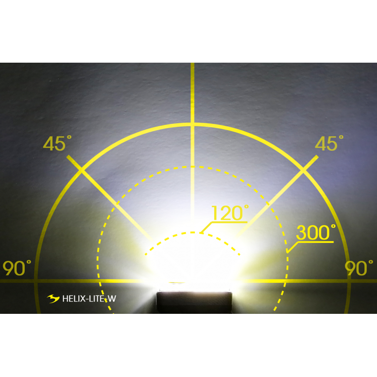 Moon Helix Lite-W (150lm) Front Light