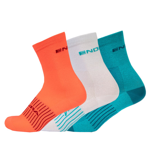 Endura Women's Coolmax Race Socks Triple Pack