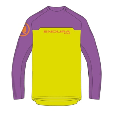 Endura MT500 Burner Kid's Long Sleeve Jersey
