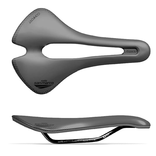 Selle San Marco Aspide Short Comfort Dynamic Men's Road Saddle