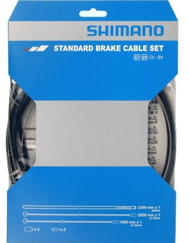 Shimano Brake Cable Set For Road Or MTB With 2 Stainless Steel Inner Wire