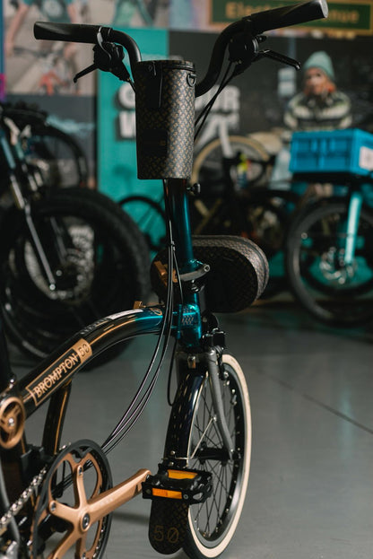 Brompton C Line 50th Anniversary Mid Rise Bar 2025 Limited Edition Folding Bike