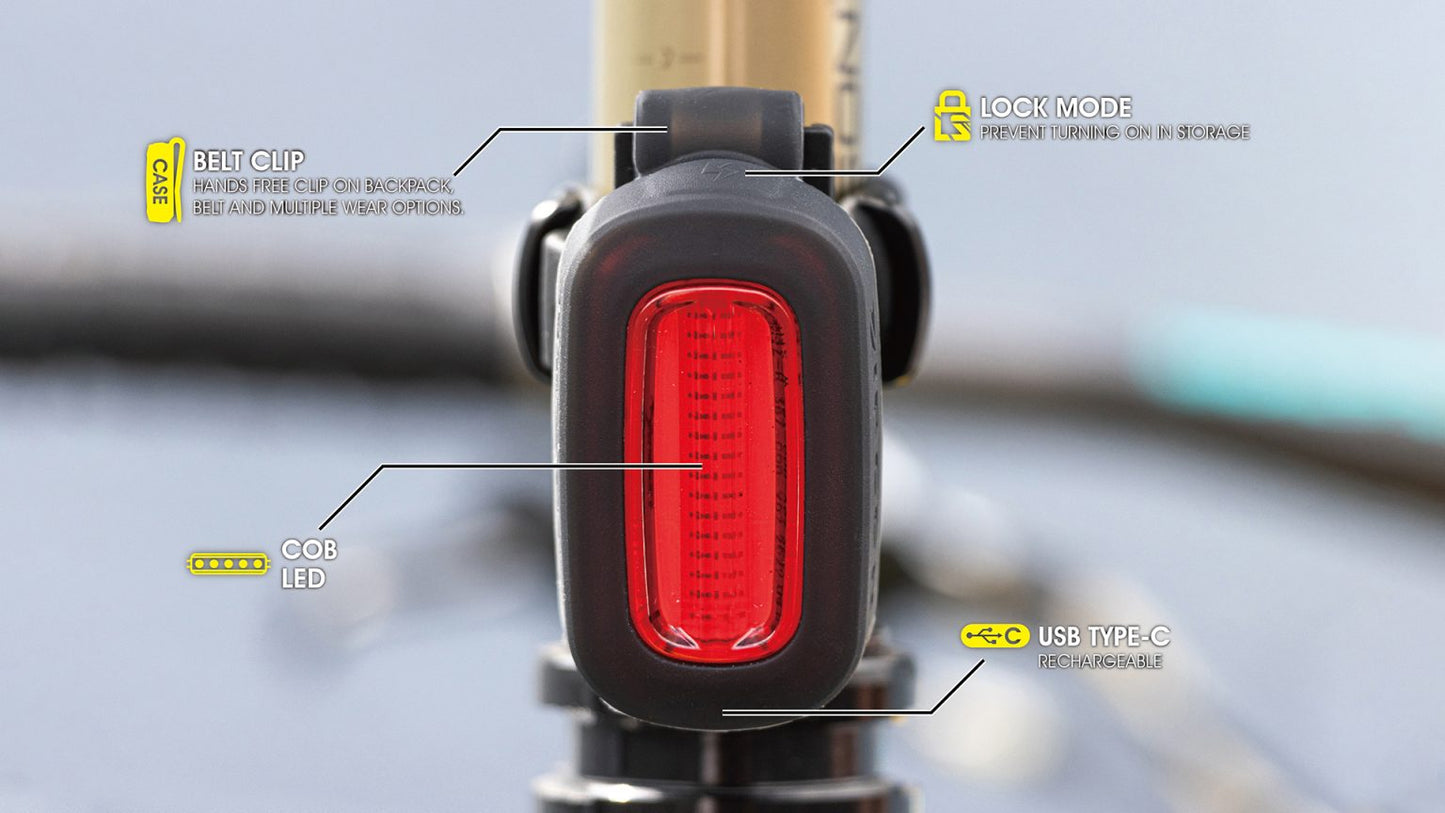 Moon Zircon-R (90lm) Rear Light