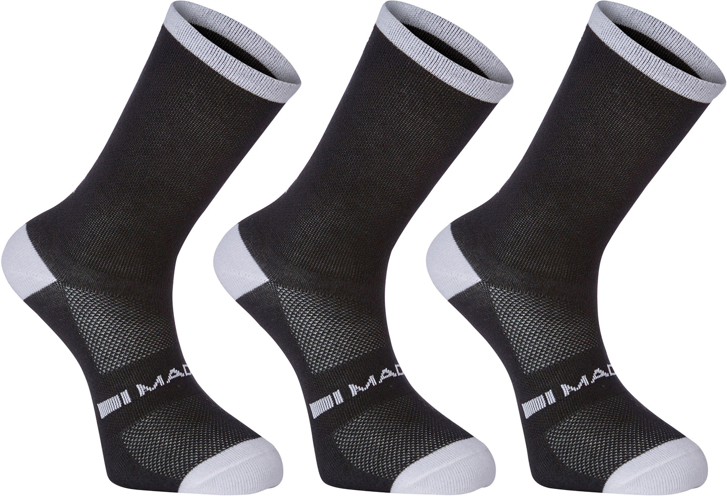 Madison Freewheel Coolmax Long Socks Triple Pack