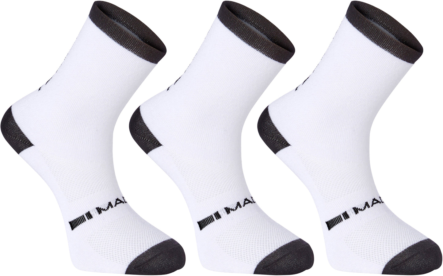 Madison Freewheel Coolmax Mid Socks Triple Pack