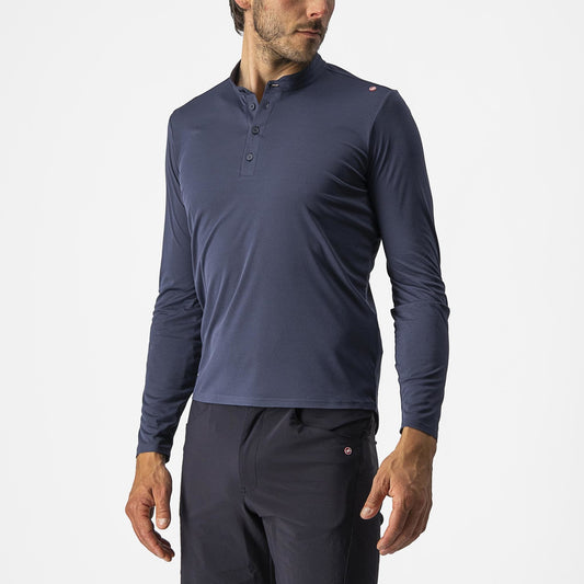 Castelli Tech 2 Henley Long Sleeve T-Shirt
