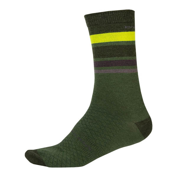Endura BaaBaa Merino Stripe Socks