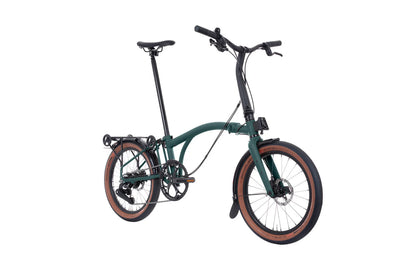 Brompton G Line 2025 Folding Bike with Rack & Mudguards