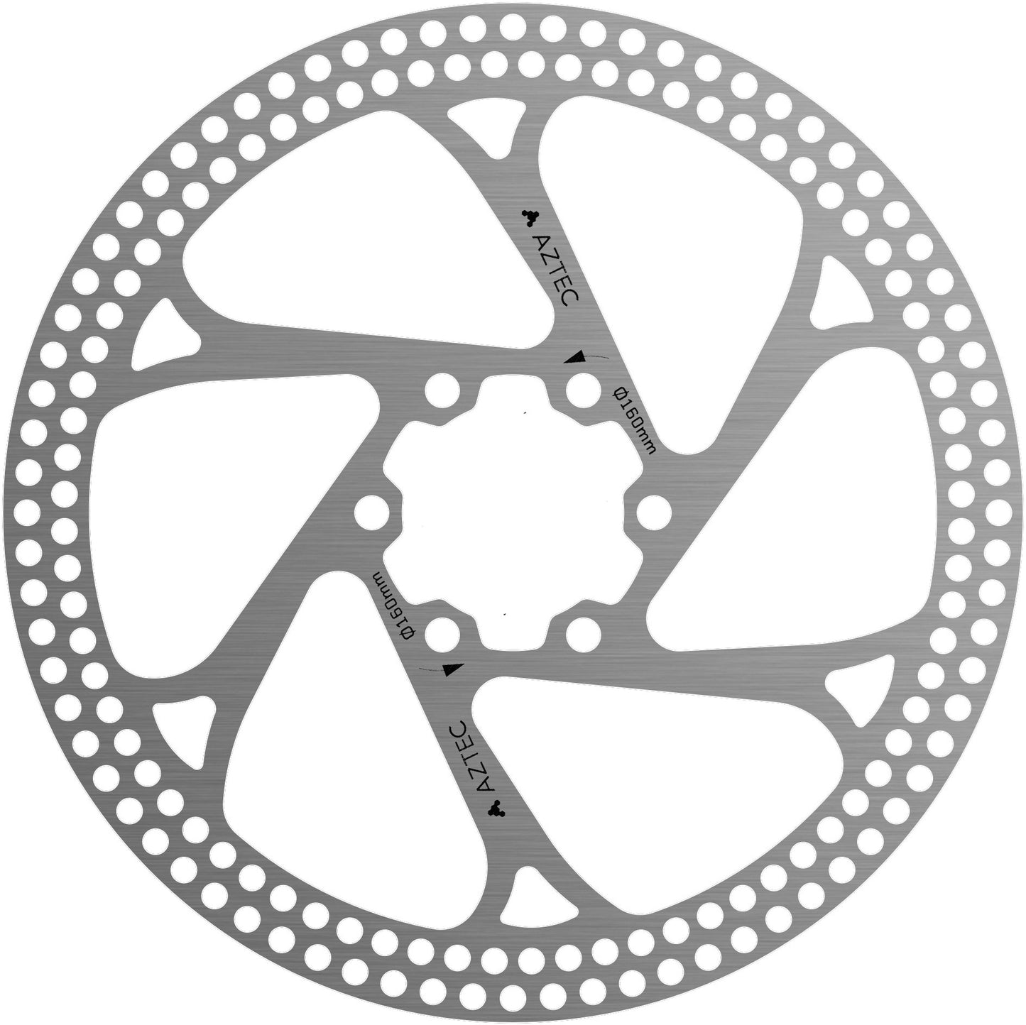 Aztec Circles Stainless Steel Disc Brake Rotor