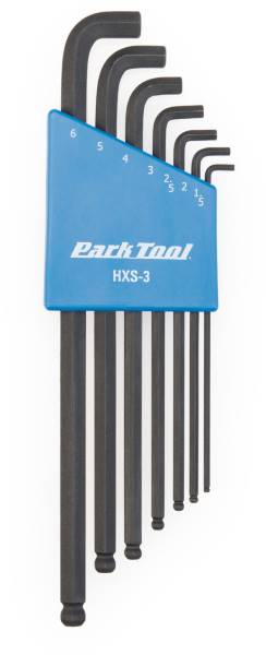 Park Tool HXS-3 Stubby Hex Wrench Set