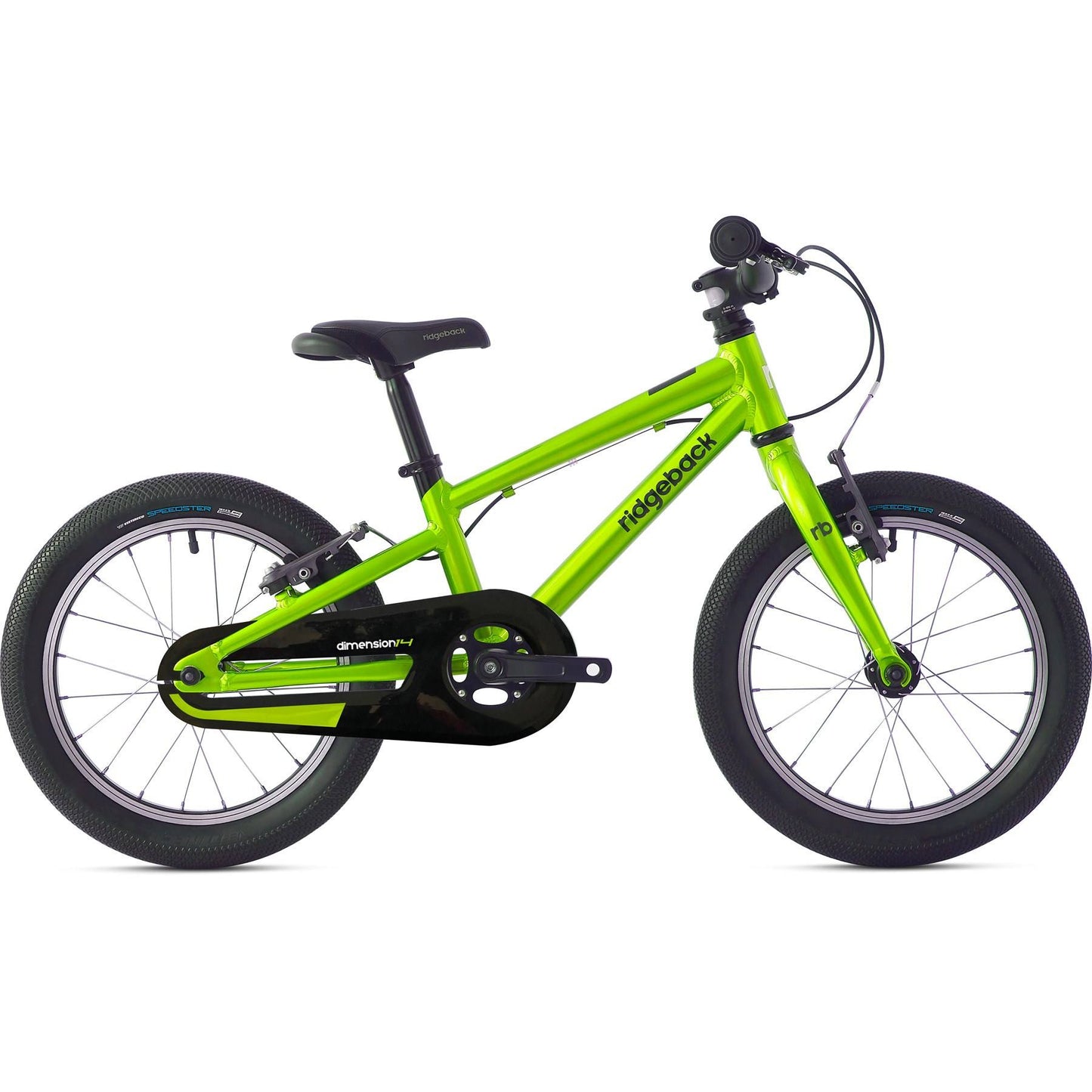 Ridgeback Dimension 14 2020 Kid's Bike - Lime
