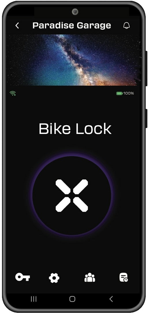 Black X Titan Smart U-Lock Gold Sold Secure Rating